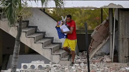 Nuevo balance del terremoto: 188 muertos y 1.520 heridos