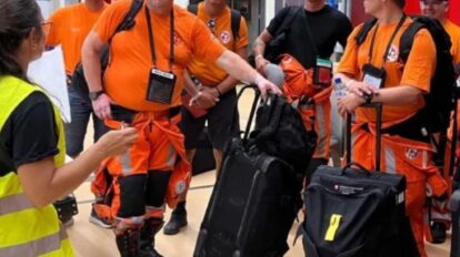 Rescatistas de Suiza y Alemania llegan al país