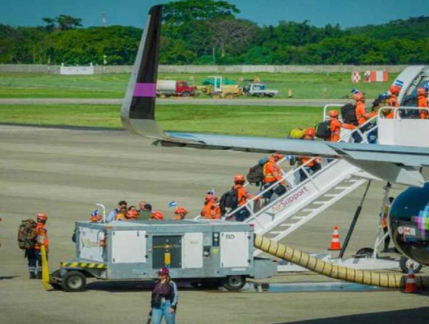 Arriban al país personal de rescate de España