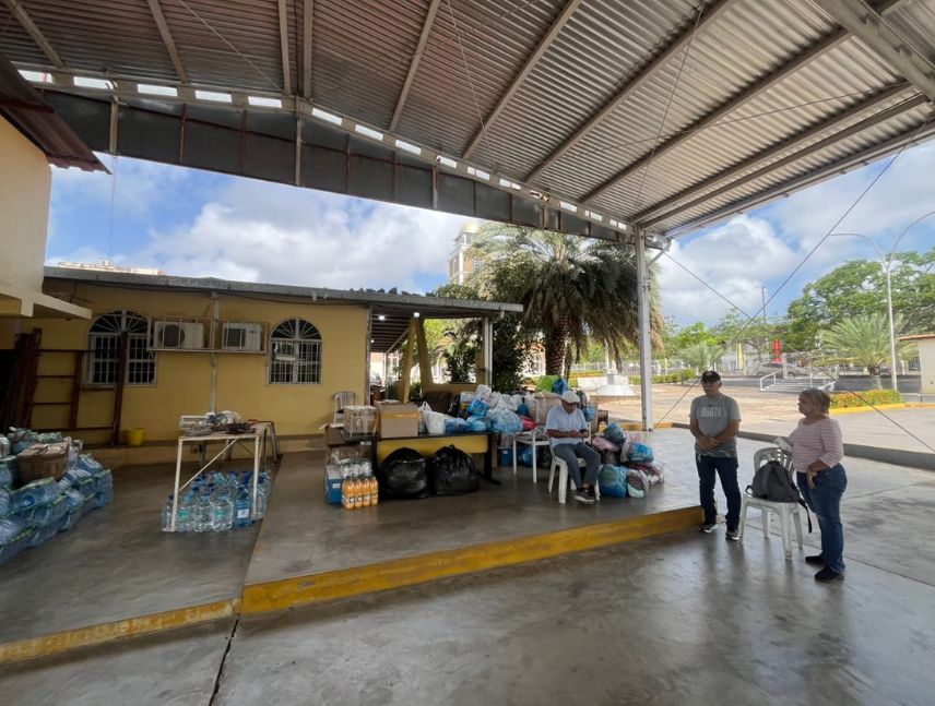 En ruta primer envío de ayuda desde la iglesia de Los Olivos