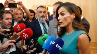 La reina Letizia reacciona a los terremotos de Venezuela