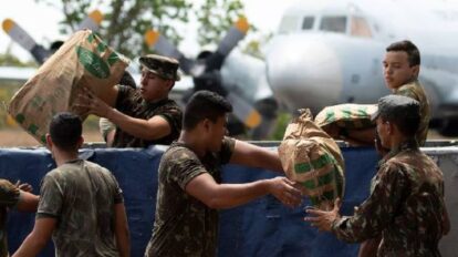 Brasil envía tercer vuelo con ayuda humanitaria para Venezuela