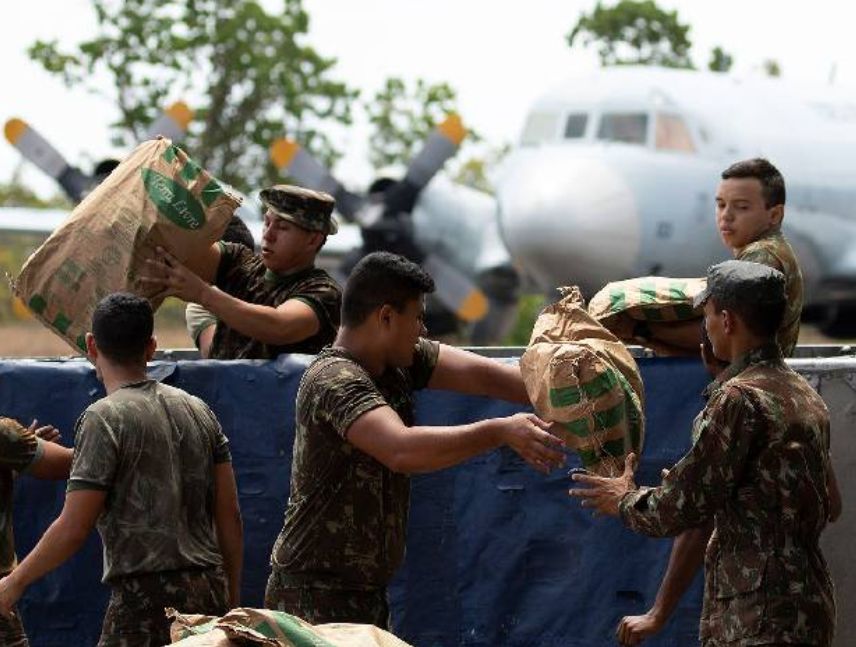 Brasil envía tercer vuelo con ayuda humanitaria para Venezuela
