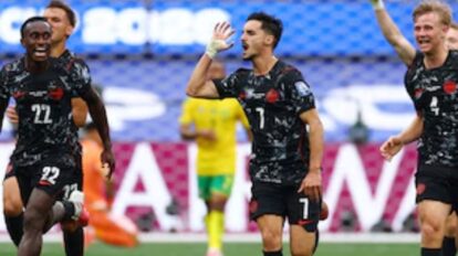 Canadá consiguió un triunfo agónico sobre Sudáfrica