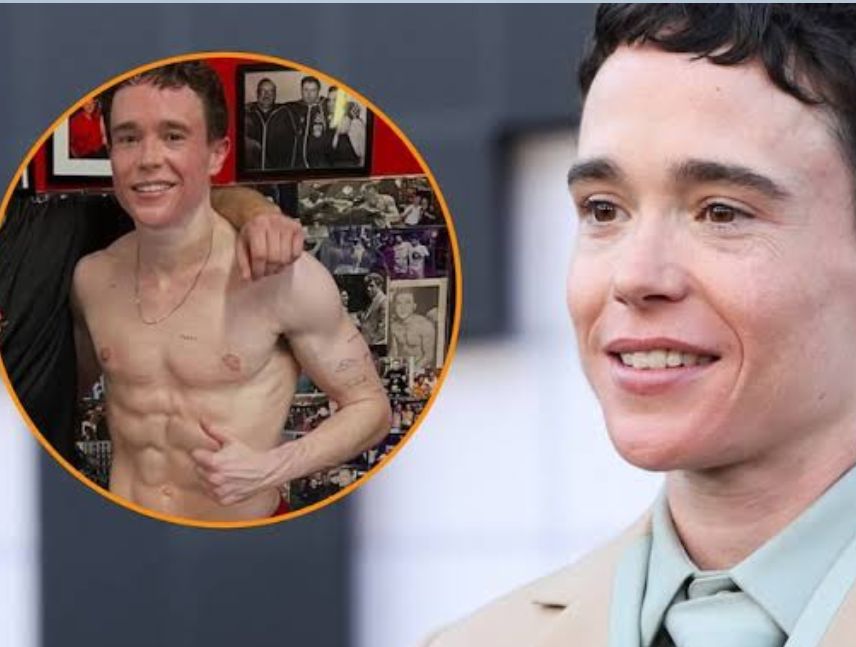 Elliot Page sorprende en redes por su cambio físico