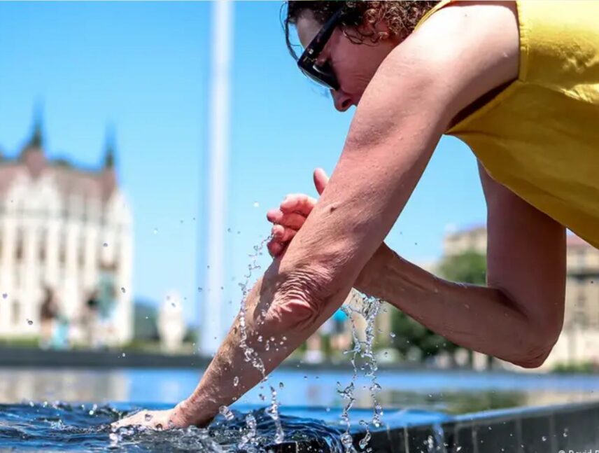 Hungría y Serbia rompen récords de temperatura