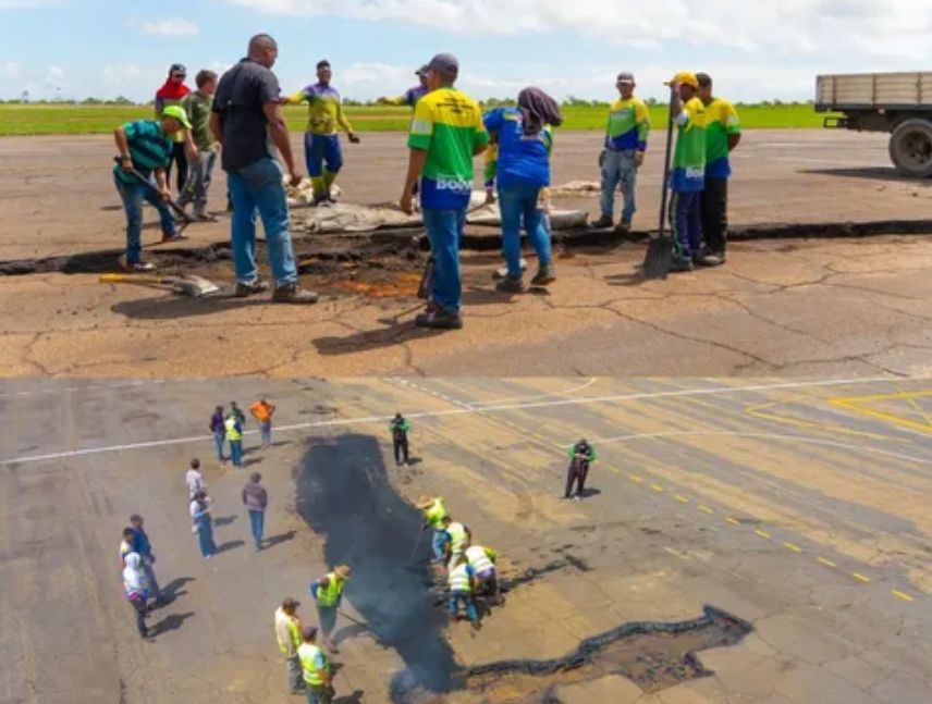 Reparan daños causados por un rayo en aeropuerto de Puerto Ordaz