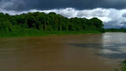 Lluvias aceleran el ascenso del río Orinoco en Delta Amacuro
