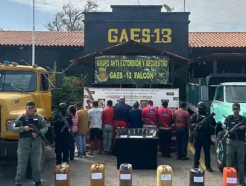 Detenidos por irregularidades en venta de combustible en Falcón