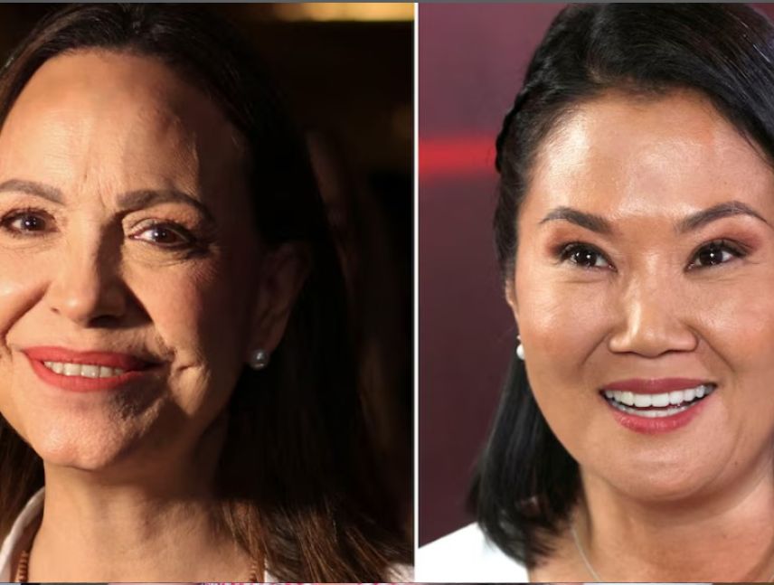 María Corina Machado y Keiko Fujimori conversaron