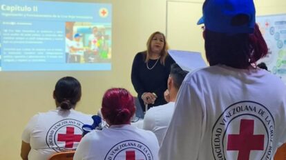 Dictan taller sobre la Ley de la Cruz Roja en Caroní