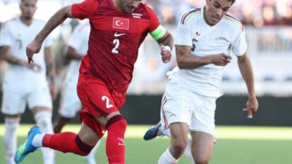 Turquía venció a la Vinotinto