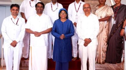 Presidenta (e) culmina con éxito su agenda en la India