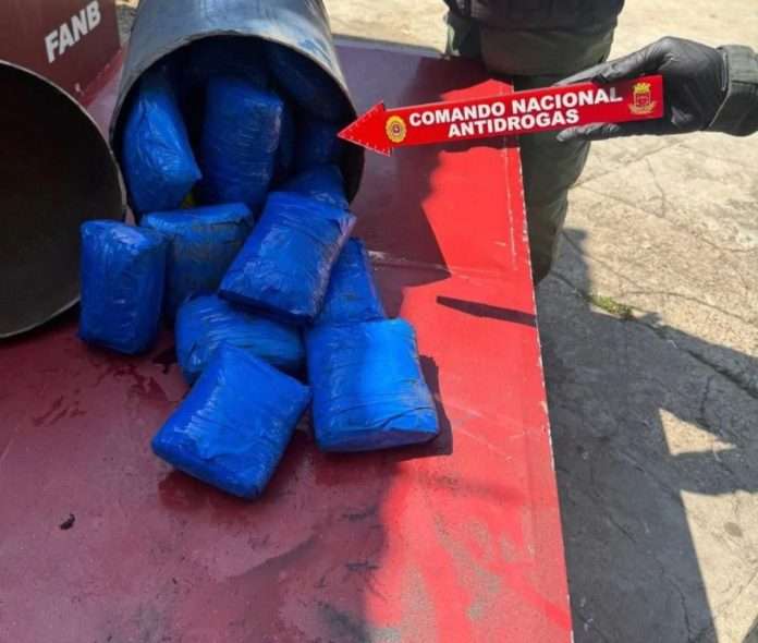 GNB decomisó 44 panelas de droga