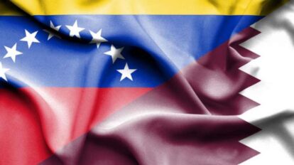 Daniella Cabello evalúa proyectos de inversión con embajador de Catar