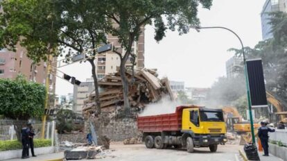 35 víctimas fatales en el edificio Petunia de Chacao