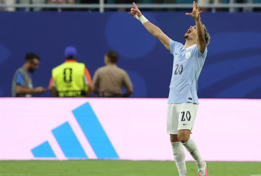 Uruguay rescata un empate ante Arabia Saudita