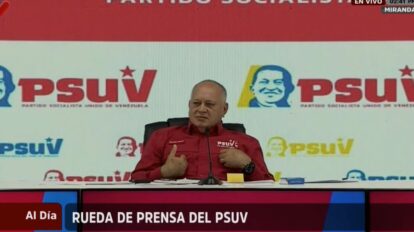 Cabello descarta reunión con la oposición y MCM