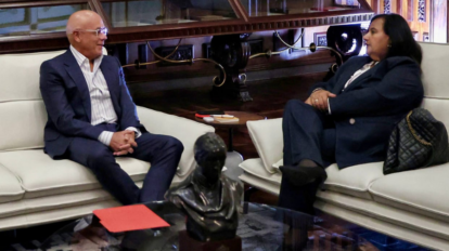 Jorge Rodríguez y Dinorah Figuera acuerdan mesa de diálogo político