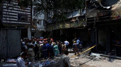 El incendio dejó más de 20 personas muertas