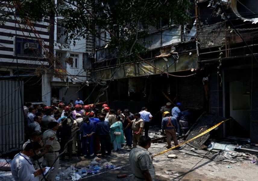 El incendio dejó más de 20 personas muertas