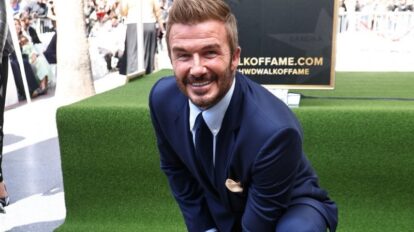 David Beckham recibe estrella en Paseo de la Fama de Hollywood