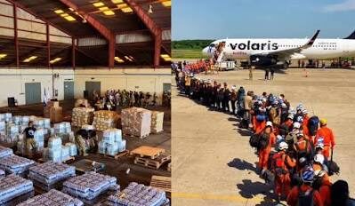 Llegó el personal de rescate de El Salvador a Venezuela