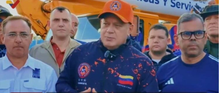 Cabello en La Guaira: “Saben que pueden contar con un Gobierno responsable”