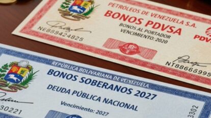 Bonos de Venezuela caen a su nivel más bajo en dos meses