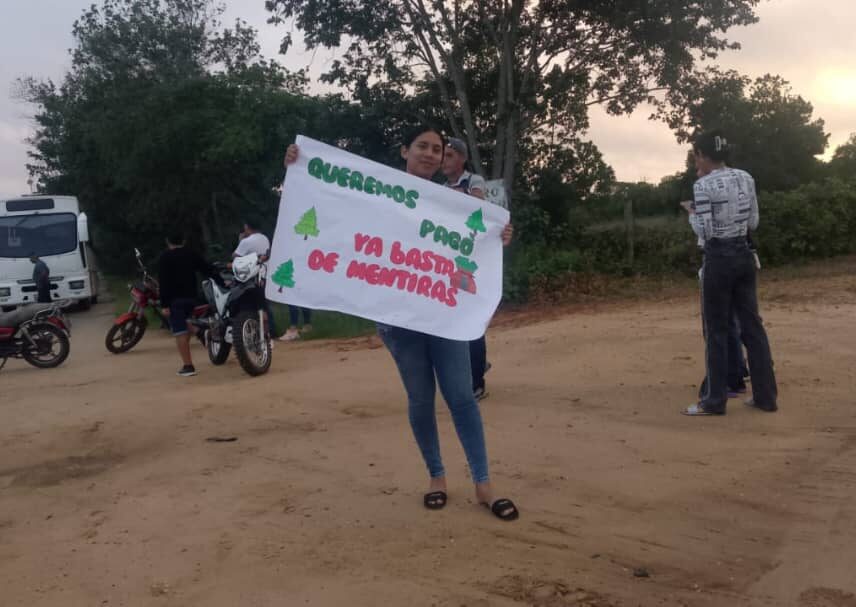 Trabajadores rechazan deudas de Maderas del Orinoco