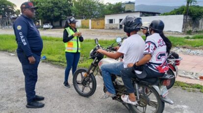 Intt mantiene despliegue preventivo para reforzar seguridad vial