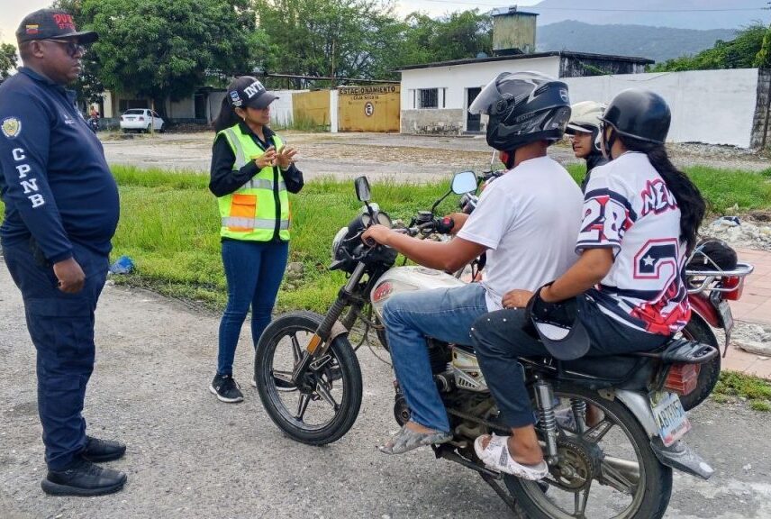 Intt mantiene despliegue preventivo para reforzar seguridad vial