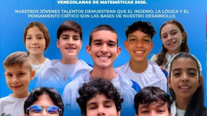 Venezuela celebra éxito de Semilleros Científicos en Olimpíadas de Matemáticas