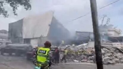 Se registró un incendio en Catia La Mar este jueves