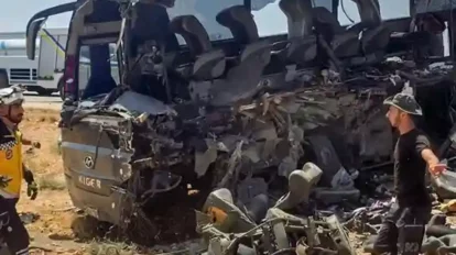 Choque de buses deja al menos 35 muertos en Siria
