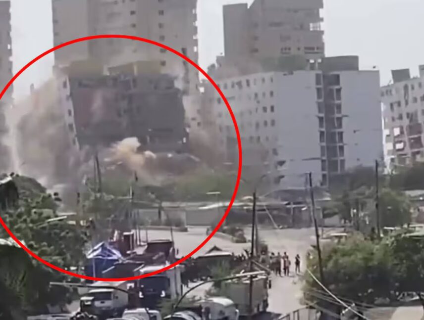 Inicia proceso de demolición de edificaciones declaradas en riesgo en La Guaira