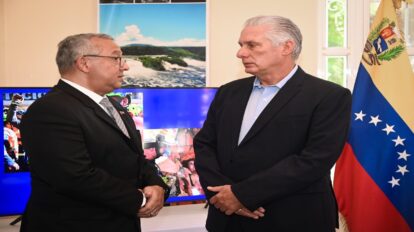 Díaz-Canel expresa condolencias a Venezuela por víctimas de terremotos