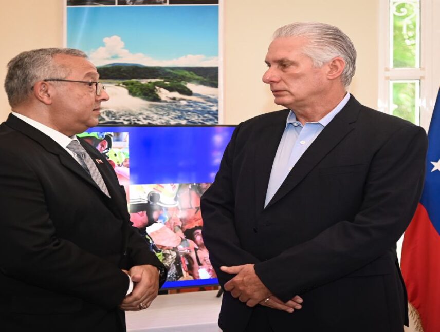 Díaz-Canel expresa condolencias a Venezuela por víctimas de terremotos