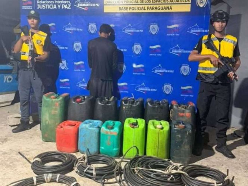 PNB incauta material estratégico y detiene a un hombre en Falcón