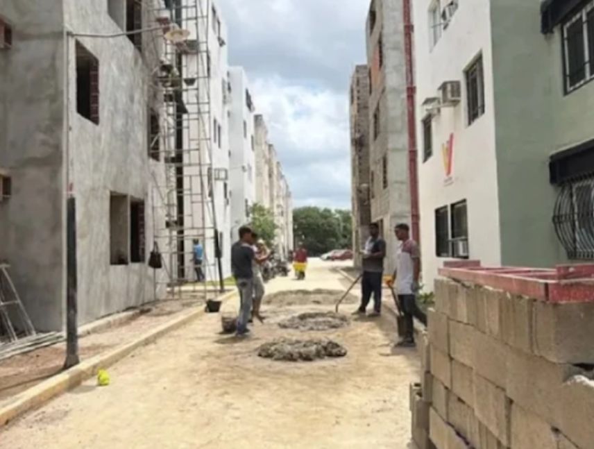 Construcción de viviendas en La Guaira