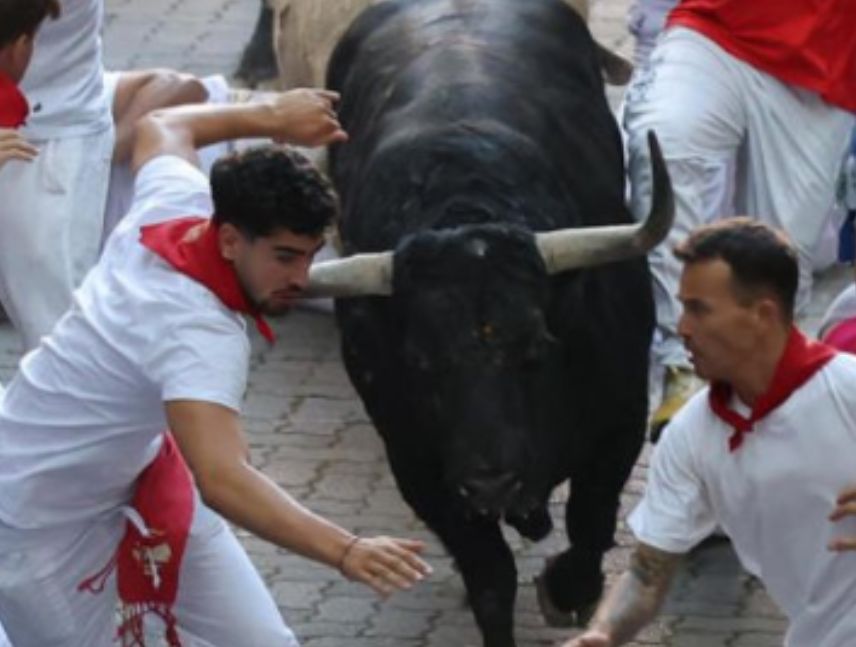 Encierro de los sanfermines en España