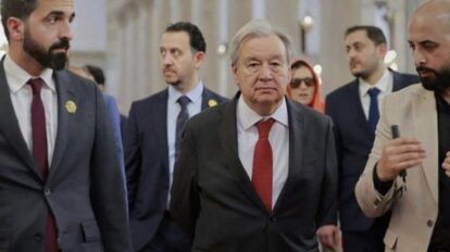 António Guterres inicia una visita de tres días en Siria