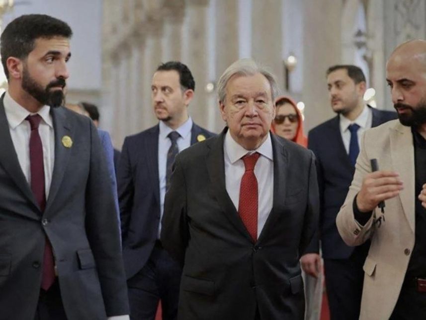 António Guterres inicia una visita de tres días en Siria
