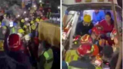 Rescate en Edificio La Estrella en Macuto