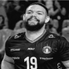 Wilner Rivas, capitán de la selección nacional de voleibol,