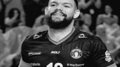 Wilner Rivas, capitán de la selección nacional de voleibol,