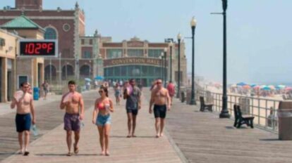 Ola de calor en Estados Unidos
