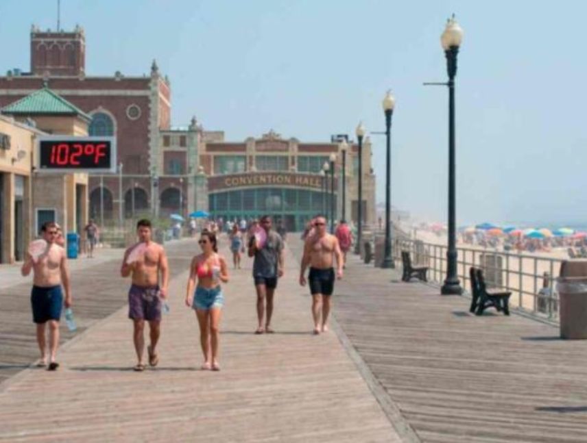 Ola de calor en Estados Unidos