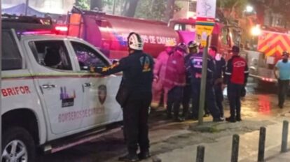 Bomberos controlan incendio en San Bernardino