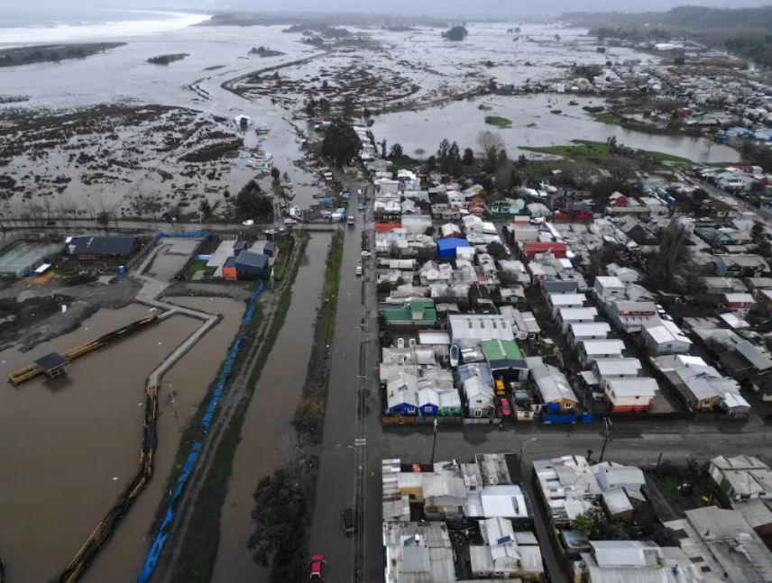 Temporales en Chile dejan muertos